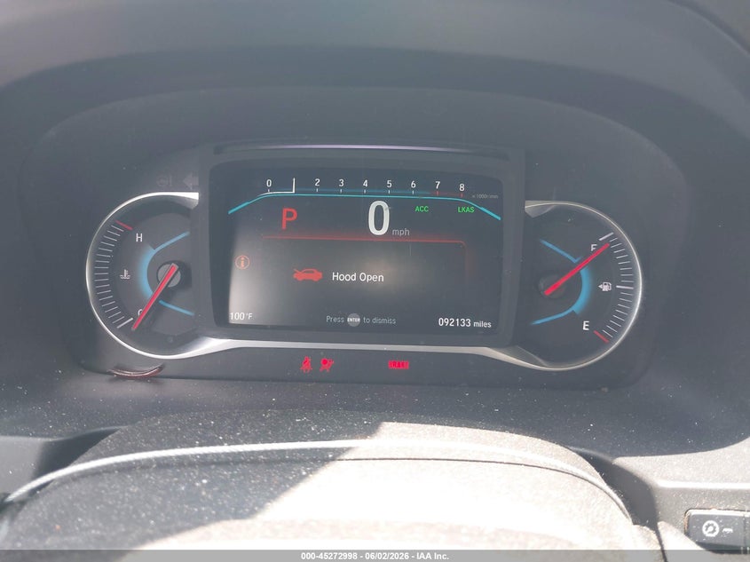 2021 Honda Pilot VIN 5FNYF5H98MB000322 IAAI salvage auction — FRONT END, Salvage Title, sold $6,700 on 2026-07-09 (photo 7)