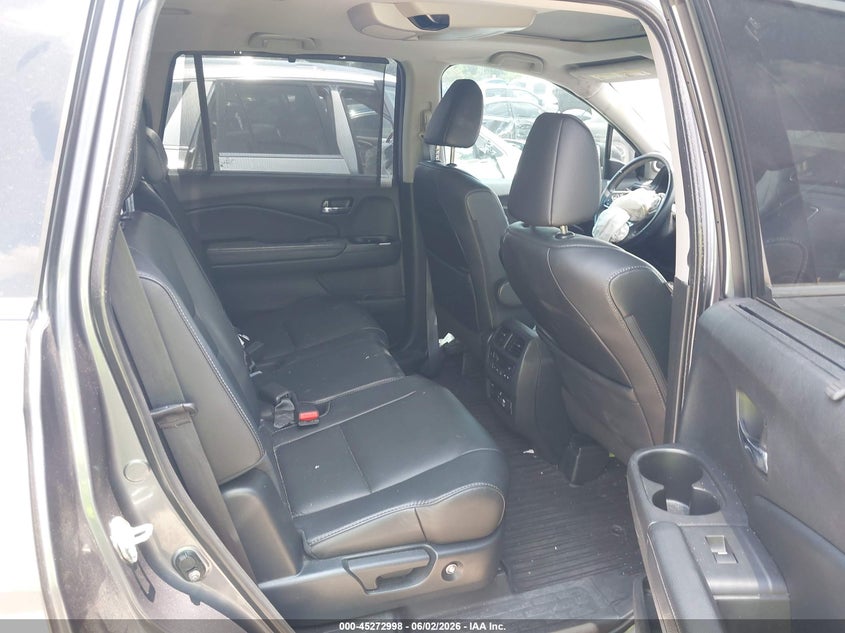 2021 Honda Pilot VIN 5FNYF5H98MB000322 IAAI salvage auction — FRONT END, Salvage Title, sold $6,700 on 2026-07-09 (photo 8)