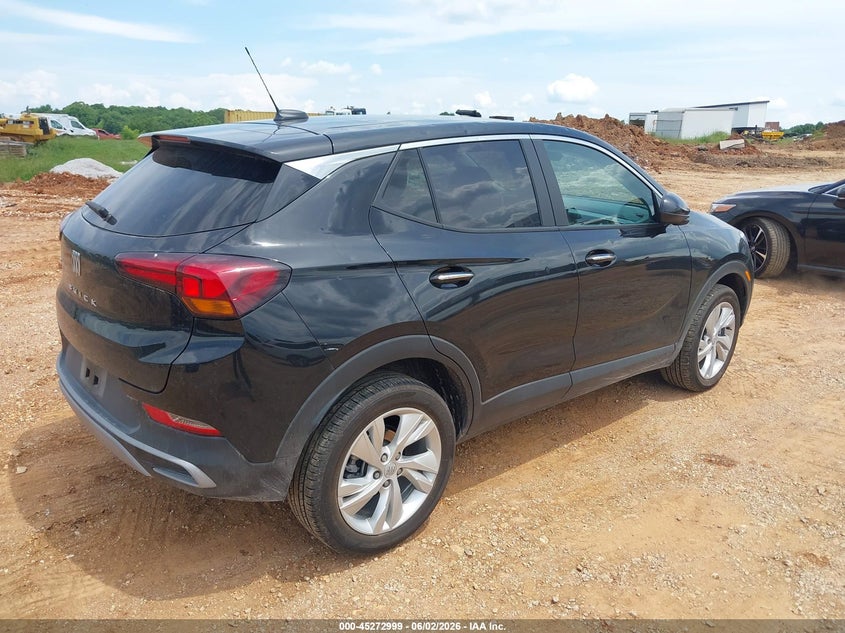 2025 Buick Encore gx VIN KL4AMCSL6SB201632 IAAI salvage auction — HAIL, Salvage Title, sold $11,000 on 2026-08-17 (photo 4)