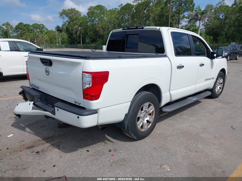 2019 Nissan TITAN VIN 1N6AA1E63KN511371 IAAI salvage auction — SIDE, Salvage Title, sold $3,200 on 2026-07-09 (photo 4)