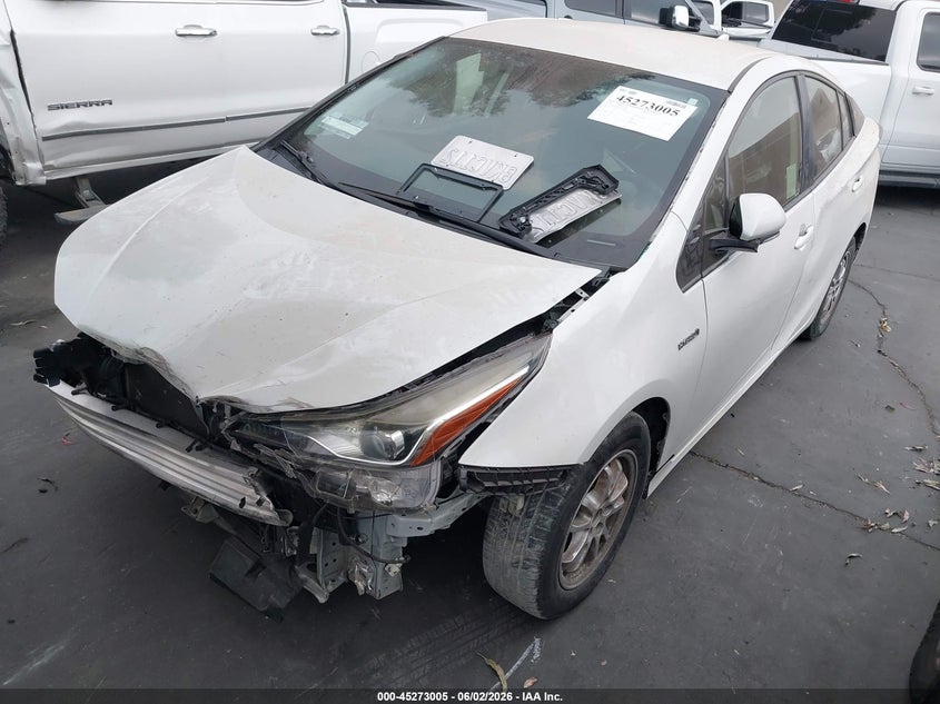2019 Toyota Prius VIN JTDKARFU9K3076922 IAAI salvage auction — FRONT END, Salvage Title, sold $5,125 on 2026-07-22 (photo 2)
