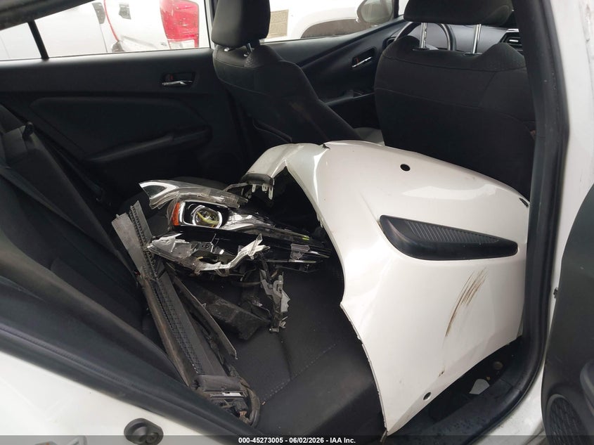 2019 Toyota Prius VIN JTDKARFU9K3076922 IAAI salvage auction — FRONT END, Salvage Title, sold $5,125 on 2026-07-22 (photo 8)