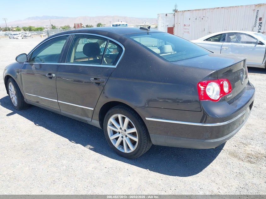 2006 Volkswagen Passat VIN WVWFU73C36P165893 IAAI salvage auction — NORMAL WEAR, Salvage (California), sold $350 on 2026-08-13 (photo 3)