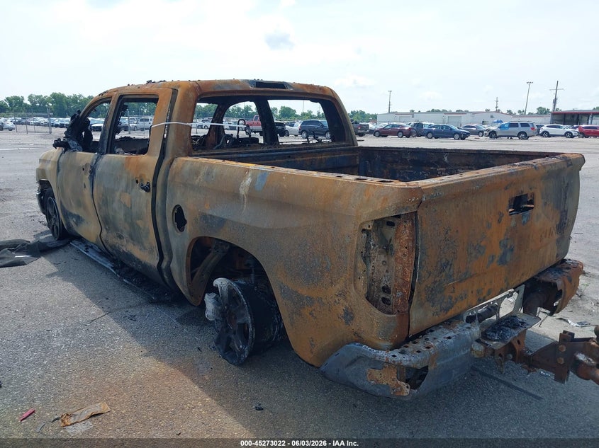 2020 Toyota Tundra VIN 5TFDY5F10LX948689 IAAI salvage auction — TOTAL BURN, Salvage Title, sold $425 on 2026-07-14 (photo 3)