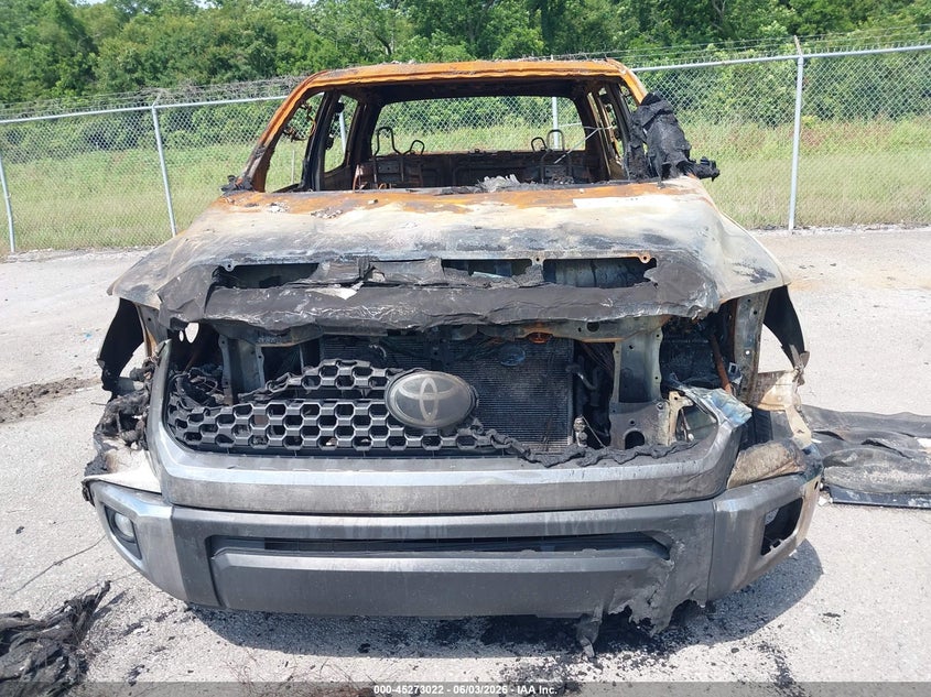 2020 Toyota Tundra VIN 5TFDY5F10LX948689 IAAI salvage auction — TOTAL BURN, Salvage Title, sold $425 on 2026-07-14 (photo 6)