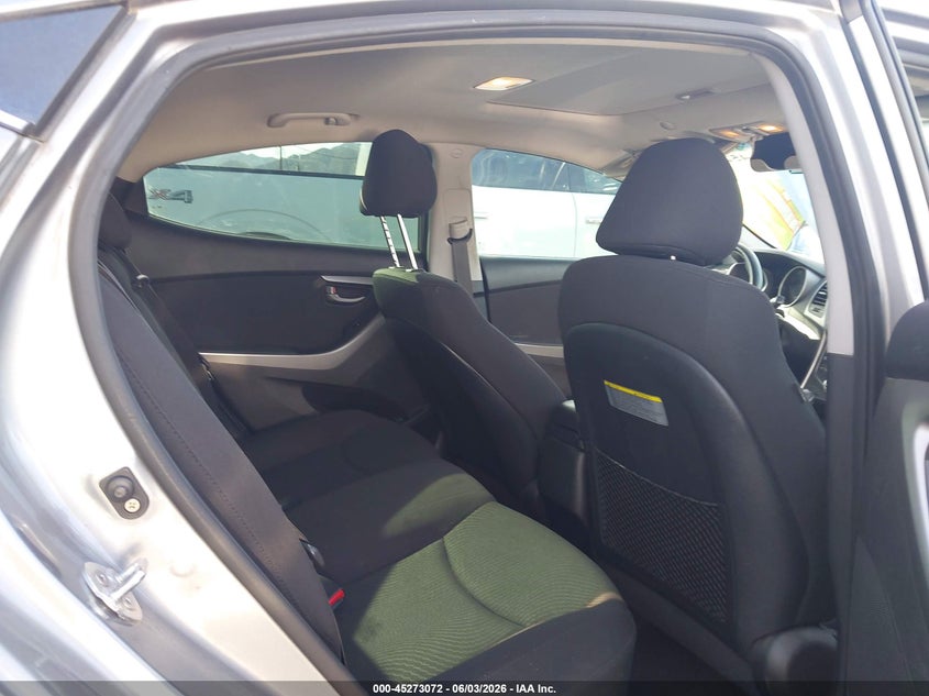 2015 Hyundai Elantra VIN KMHDH4AE1FU446666 IAAI salvage auction — SIDE, Salvage Title, sold $25 on 2026-07-29 (photo 8)