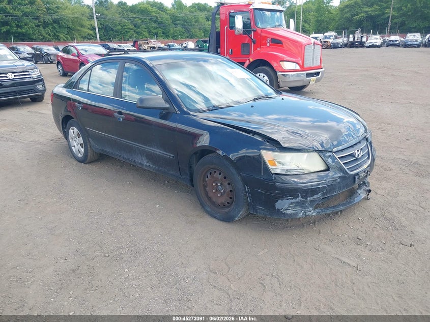 2009 Hyundai Sonata VIN 5NPET46C29H558633 IAAI salvage auction — NORMAL WEAR, Clear (New Jersey), sold $500 on 2026-07-15 (photo 1)