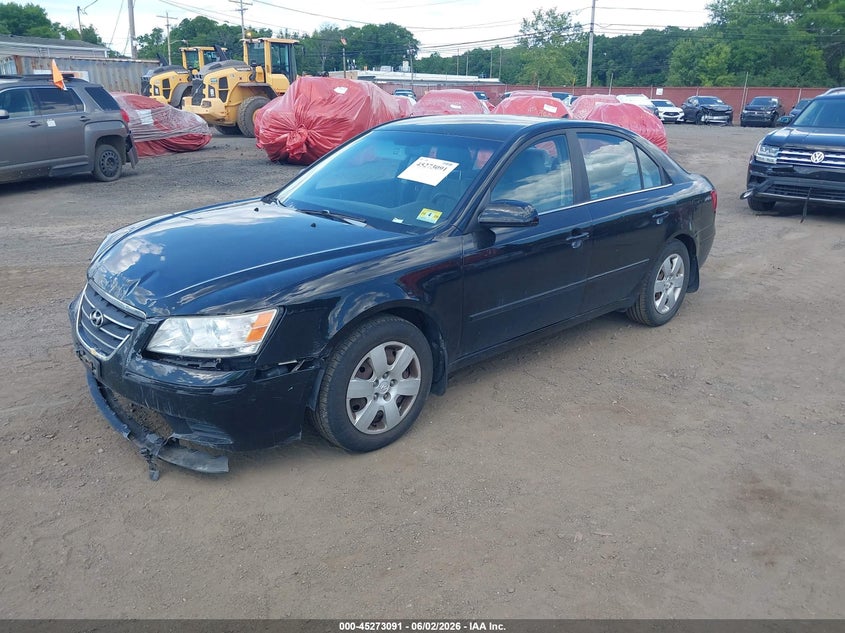 2009 Hyundai Sonata VIN 5NPET46C29H558633 IAAI salvage auction — NORMAL WEAR, Clear (New Jersey), sold $500 on 2026-07-15 (photo 2)