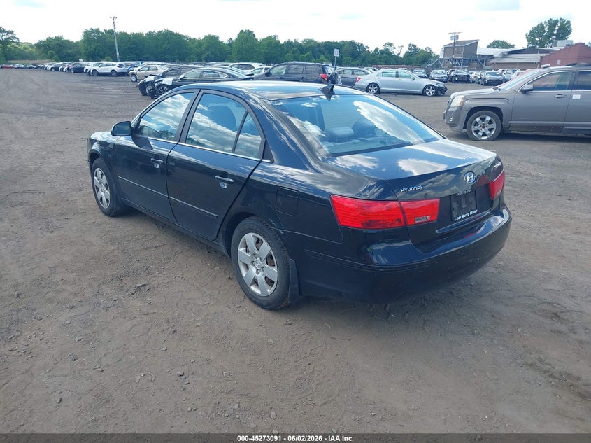 2009 Hyundai Sonata VIN 5NPET46C29H558633 IAAI salvage auction — NORMAL WEAR, Clear (New Jersey), sold $500 on 2026-07-15 (photo 3)