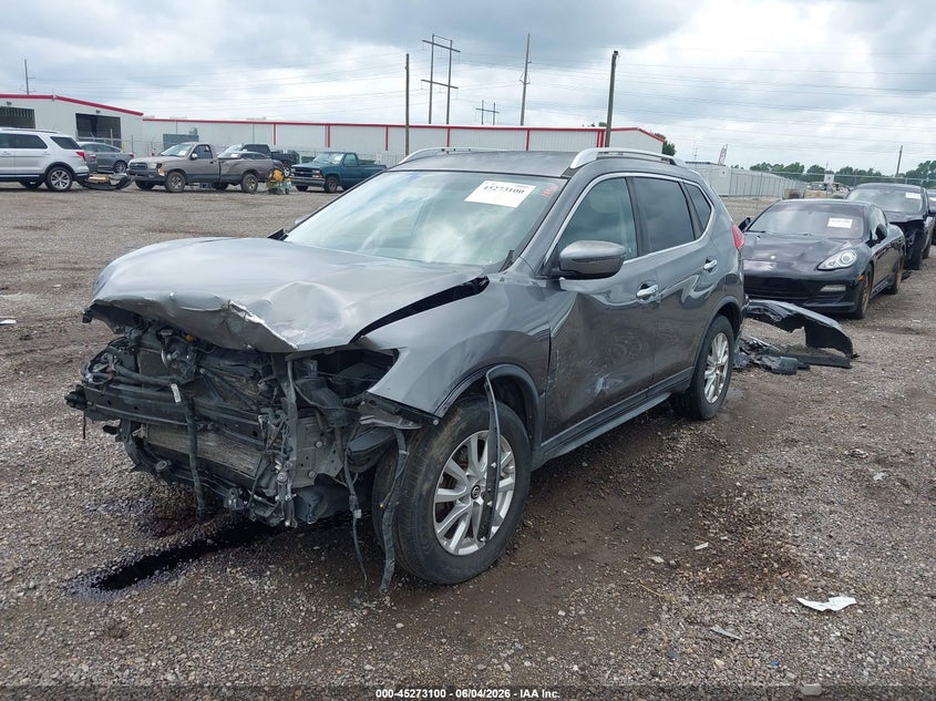 2017 Nissan Rogue VIN KNMAT2MT3HP534365 IAAI salvage auction — FRONT END, Salvage Title, sold $475 on 2026-07-29 (photo 2)