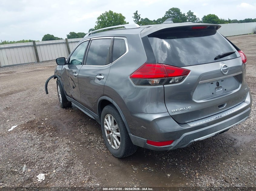 2017 Nissan Rogue VIN KNMAT2MT3HP534365 IAAI salvage auction — FRONT END, Salvage Title, sold $475 on 2026-07-29 (photo 3)