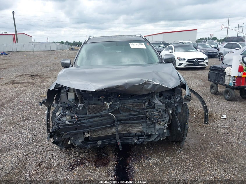 2017 Nissan Rogue VIN KNMAT2MT3HP534365 IAAI salvage auction — FRONT END, Salvage Title, sold $475 on 2026-07-29 (photo 6)