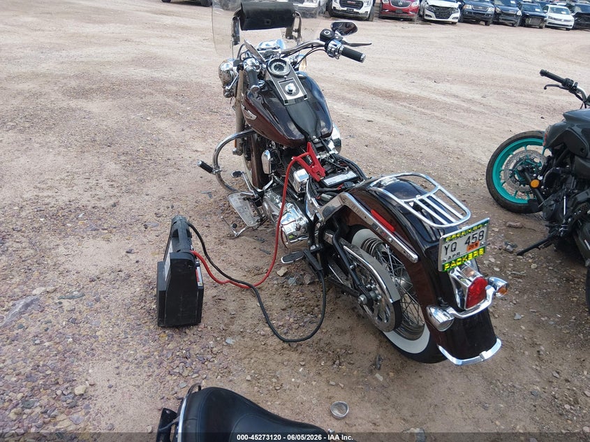 2011 Harley-davidson Flstn VIN 1HD1JD51XBB017291 IAAI salvage auction — FRONT END, Clear (Wisconsin), sold $2,650 on 2026-07-07 (photo 3)