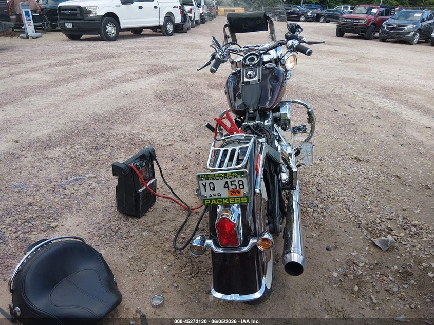 2011 Harley-davidson Flstn VIN 1HD1JD51XBB017291 IAAI salvage auction — FRONT END, Clear (Wisconsin), sold $2,650 on 2026-07-07 (photo 6)