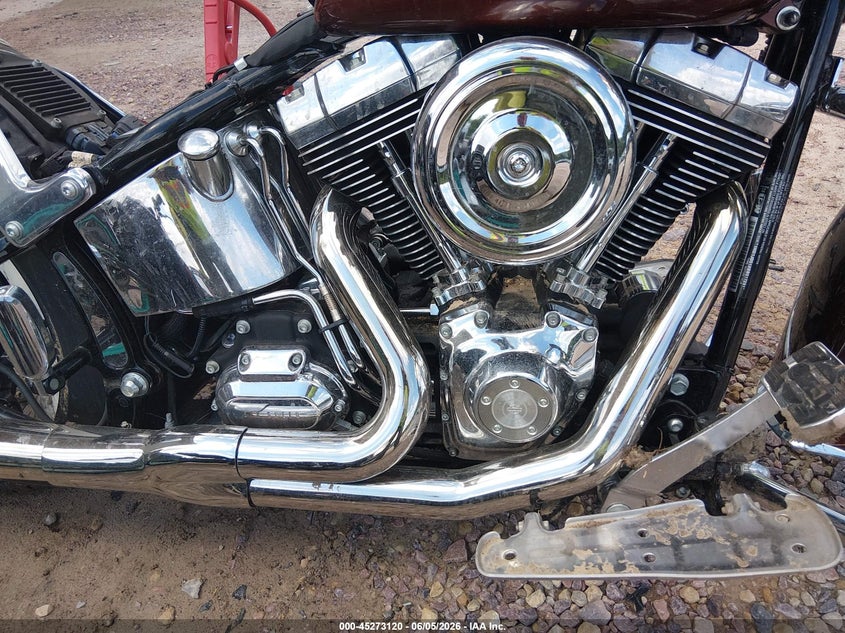 2011 Harley-davidson Flstn VIN 1HD1JD51XBB017291 IAAI salvage auction — FRONT END, Clear (Wisconsin), sold $2,650 on 2026-07-07 (photo 8)