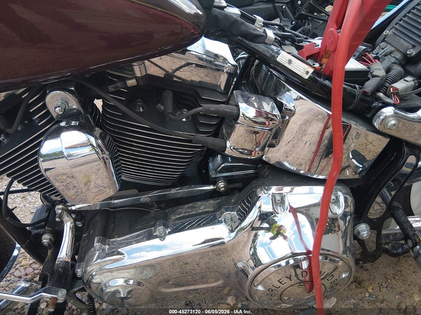 2011 Harley-davidson Flstn VIN 1HD1JD51XBB017291 IAAI salvage auction — FRONT END, Clear (Wisconsin), sold $2,650 on 2026-07-07 (photo 9)