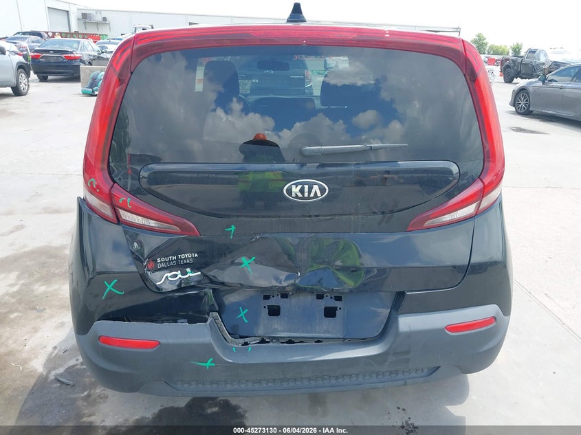 2021 Kia Soul VIN KNDJ22AUXM7139030 IAAI salvage auction — REAR END, Original (Texas), sold $3,500 on 2026-07-13 (photo 6)