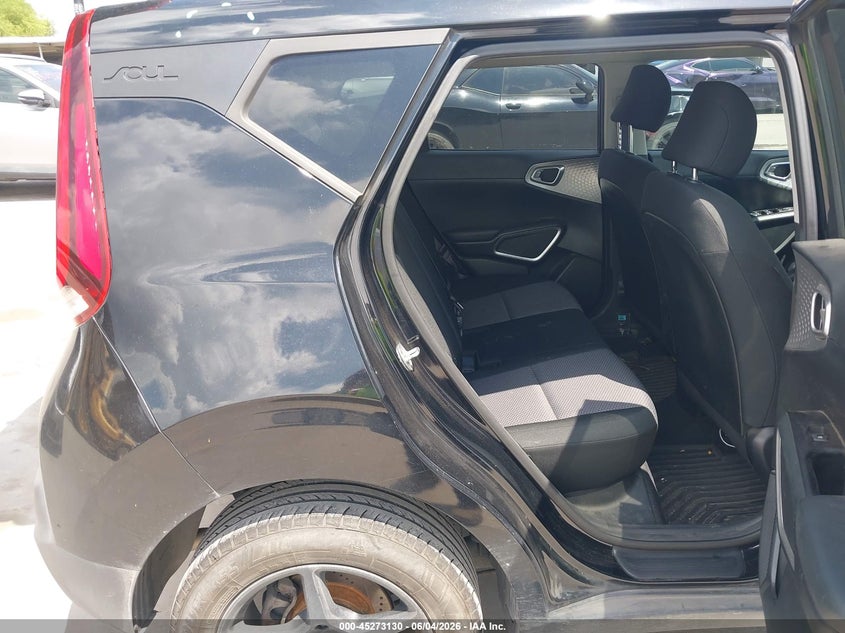 2021 Kia Soul VIN KNDJ22AUXM7139030 IAAI salvage auction — REAR END, Original (Texas), sold $3,500 on 2026-07-13 (photo 8)