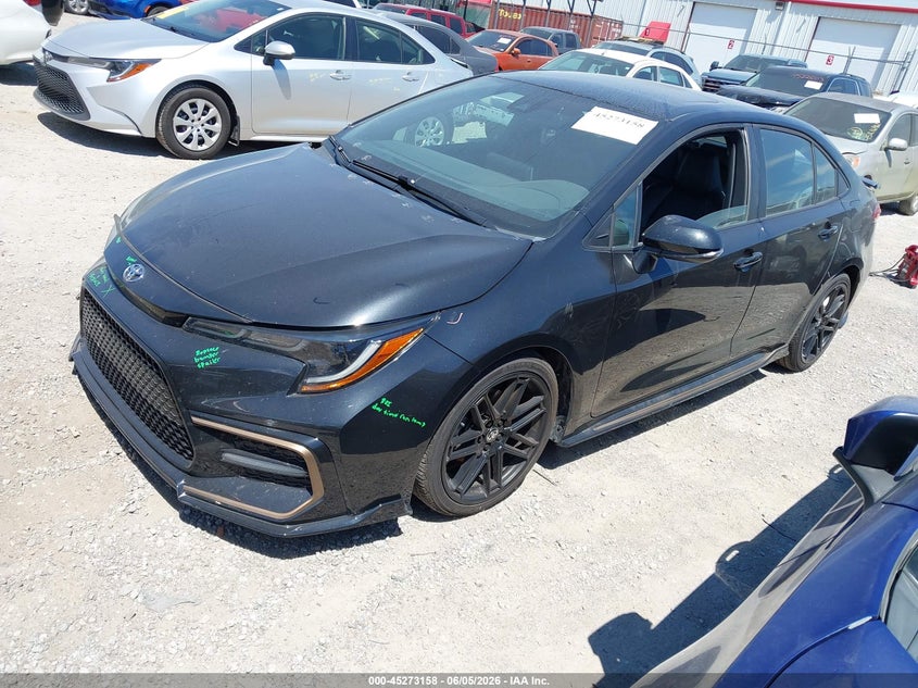 2021 Toyota Corolla VIN 5YFT4MCE8MP095595 IAAI salvage auction — LEFT FRONT, Salvage (Kentucky), sold $5,300 on 2026-07-29 (photo 2)