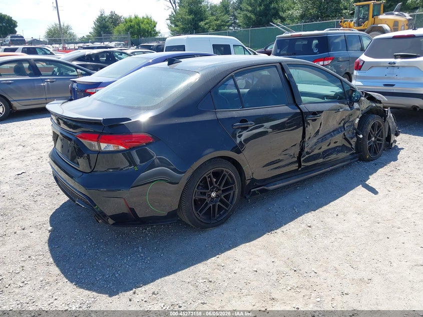 2021 Toyota Corolla VIN 5YFT4MCE8MP095595 IAAI salvage auction — LEFT FRONT, Salvage (Kentucky), sold $5,300 on 2026-07-29 (photo 4)