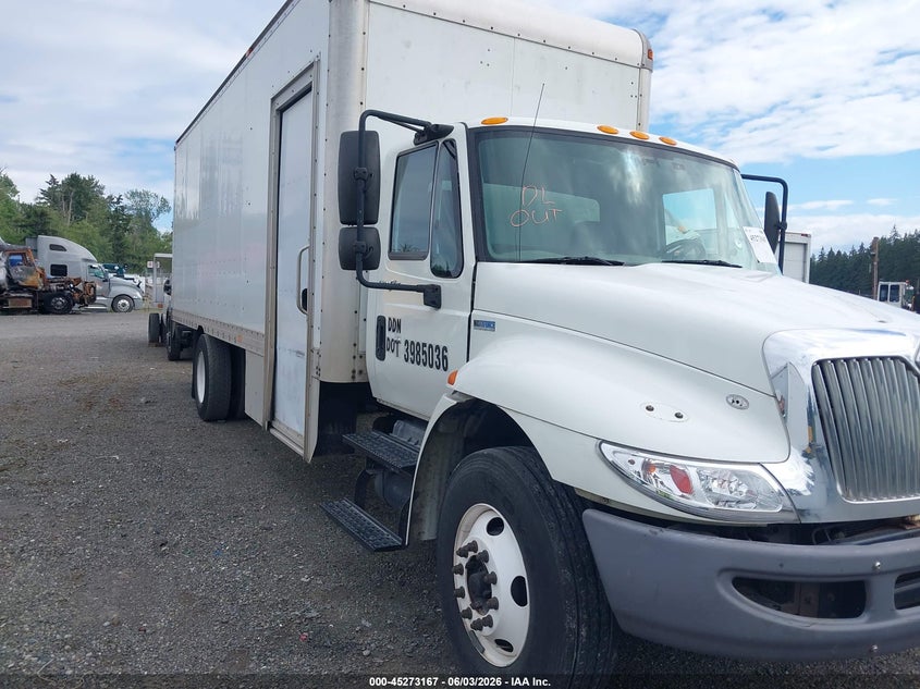 2012 International 4000 series VIN 3HAMNAALXCL678033 IAAI salvage auction — NORMAL WEAR, Clear (Washington), sold $100 on 2026-07-08 (photo 1)