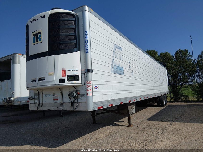 2024 Utility trailer mfg Unknown VIN 3UTVS2531R8064802 IAAI salvage auction — REAR END, Clear (Oklahoma), sold $34,600 on 2026-08-26 (photo 2)