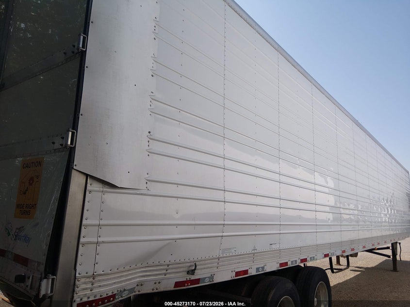2024 Utility trailer mfg Unknown VIN 3UTVS2531R8064802 IAAI salvage auction — REAR END, Clear (Oklahoma), sold $34,600 on 2026-08-26 (photo 4)
