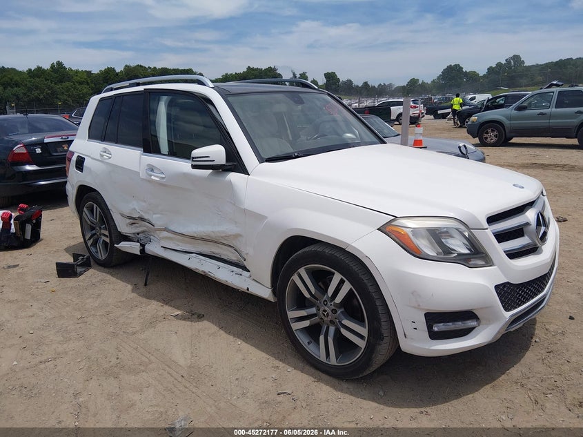 2013 Mercedes-benz Glk-klasse VIN WDCGG5HB1DG018740 IAAI salvage auction — RIGHT SIDE, Salvage Title, sold $3,200 on 2026-07-08 (photo 1)