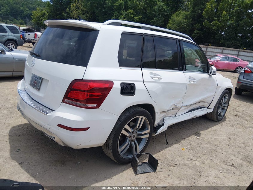 2013 Mercedes-benz Glk-klasse VIN WDCGG5HB1DG018740 IAAI salvage auction — RIGHT SIDE, Salvage Title, sold $3,200 on 2026-07-08 (photo 4)