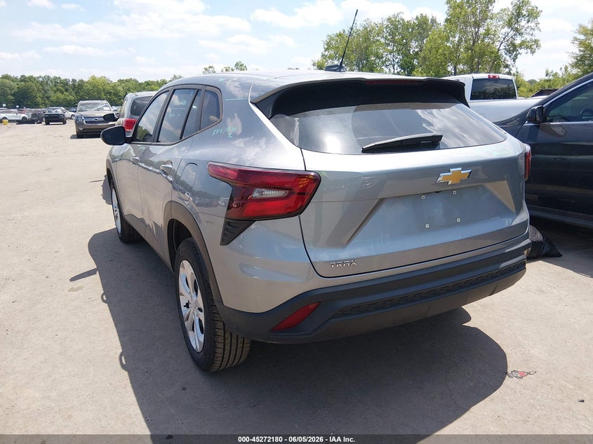 2025 Chevrolet Trax VIN KL77LFEP2SC095822 IAAI salvage auction — HAIL, Salvage (Ohio), sold $7,650 on 2026-07-14 (photo 3)