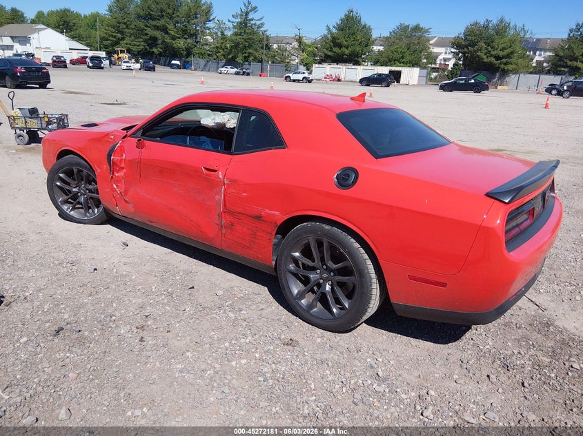 2022 Dodge Challenger VIN 2C3CDZFJ4NH113172 IAAI salvage auction — RIGHT FRONT, Salvage Title, sold $8,100 on 2026-07-28 (photo 3)