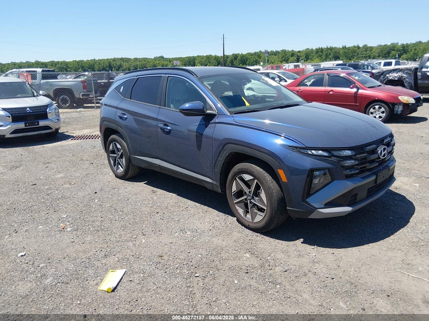 2025 Hyundai Tucson VIN 5NMJBCDE7SH504098 IAAI salvage auction — SIDE, Salvage Title, sold $11,100 on 2026-07-30 (photo 1)