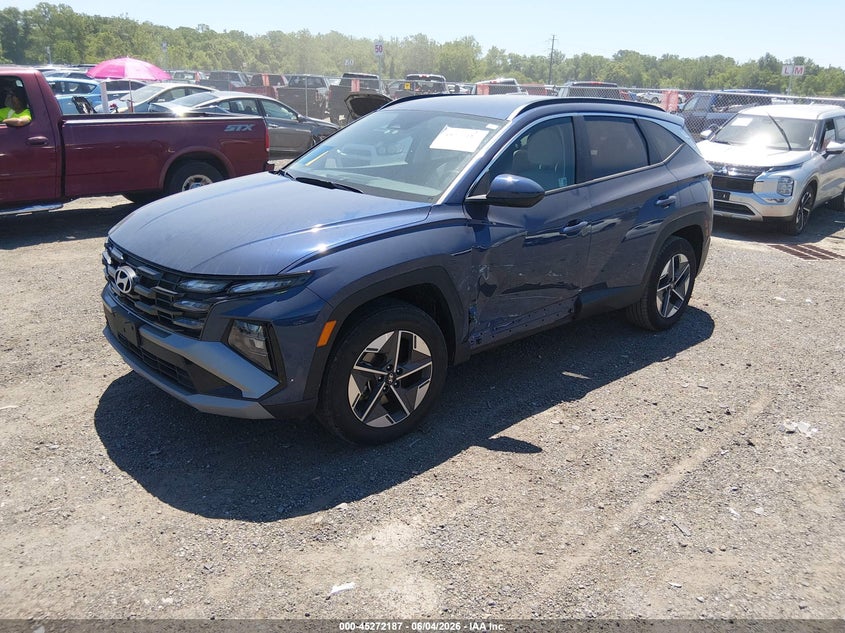 2025 Hyundai Tucson VIN 5NMJBCDE7SH504098 IAAI salvage auction — SIDE, Salvage Title, sold $11,100 on 2026-07-30 (photo 2)