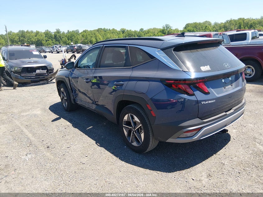 2025 Hyundai Tucson VIN 5NMJBCDE7SH504098 IAAI salvage auction — SIDE, Salvage Title, sold $11,100 on 2026-07-30 (photo 3)