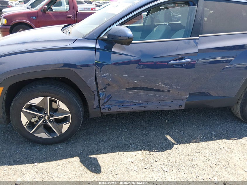 2025 Hyundai Tucson VIN 5NMJBCDE7SH504098 IAAI salvage auction — SIDE, Salvage Title, sold $11,100 on 2026-07-30 (photo 6)