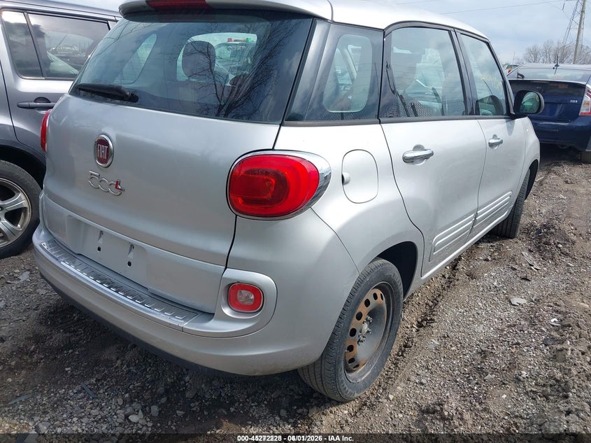 2015 Fiat 500l VIN ZFBCFAAH7FZ033042 IAAI salvage auction — FRONT END, Clear (Indiana), sold $525 on 2026-07-15 (photo 4)