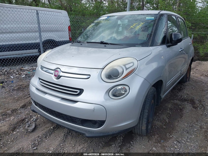 2015 Fiat 500l VIN ZFBCFAAH7FZ033042 IAAI salvage auction — FRONT END, Clear (Indiana), sold $525 on 2026-07-15 (photo 6)