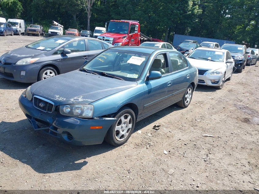 2003 Hyundai Elantra VIN KMHDN45D43U616637 IAAI salvage auction — NORMAL WEAR, Clear (New York), sold $425 on 2026-07-07 (photo 2)