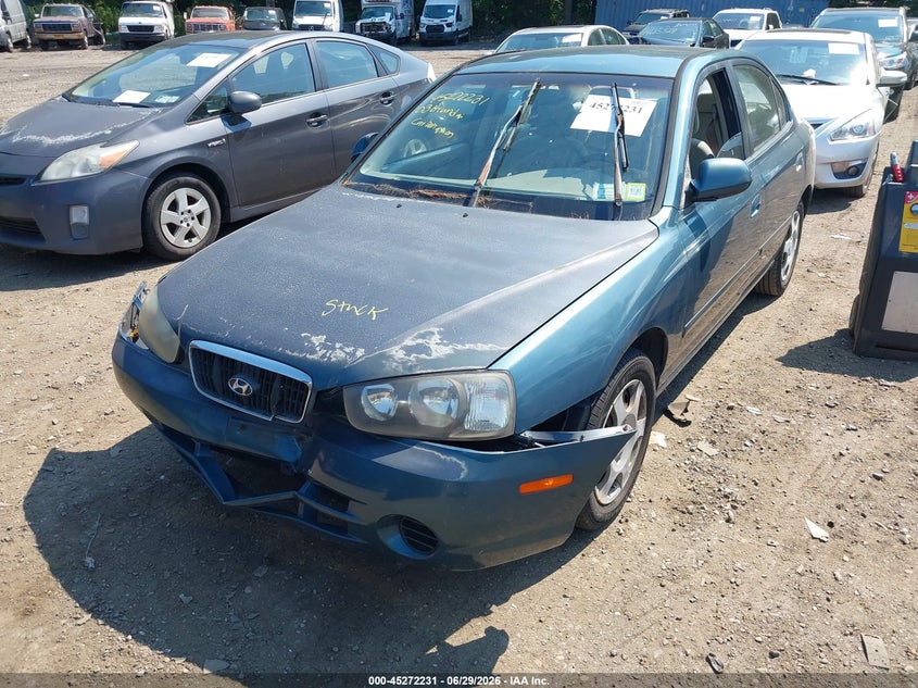 2003 Hyundai Elantra VIN KMHDN45D43U616637 IAAI salvage auction — NORMAL WEAR, Clear (New York), sold $425 on 2026-07-07 (photo 6)