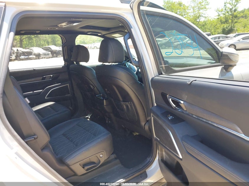 2024 Kia Telluride VIN 5XYP3DGCXRG519965 IAAI salvage auction — LEFT FRONT, Salvage (Pennsylvania), sold $11,600 on 2026-07-28 (photo 8)