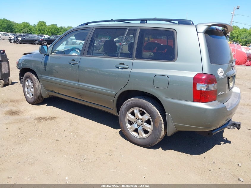 2007 Toyota Highlander VIN JTEHP21AX70216901 IAAI salvage auction — FRONT END, Salvage (Idaho), sold $475 on 2026-07-15 (photo 3)