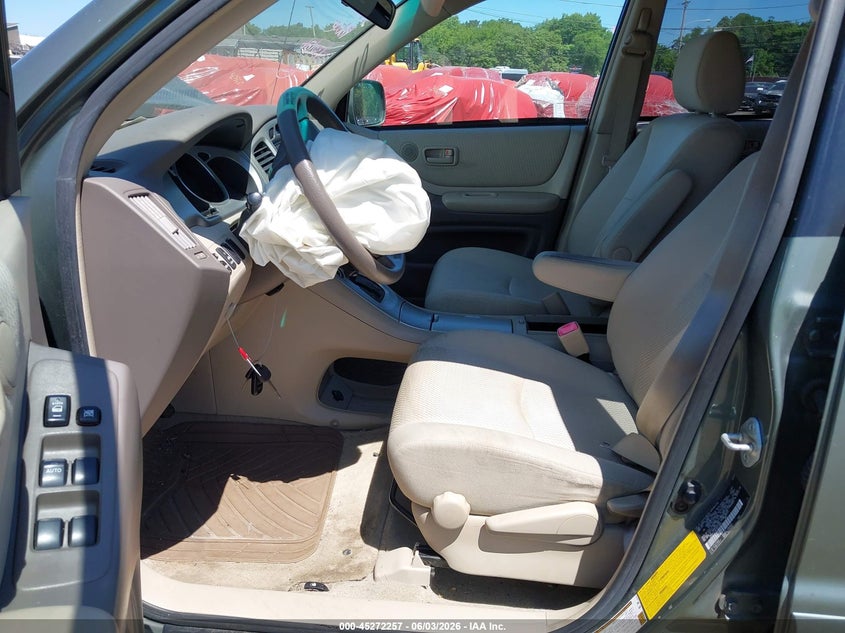2007 Toyota Highlander VIN JTEHP21AX70216901 IAAI salvage auction — FRONT END, Salvage (Idaho), sold $475 on 2026-07-15 (photo 5)