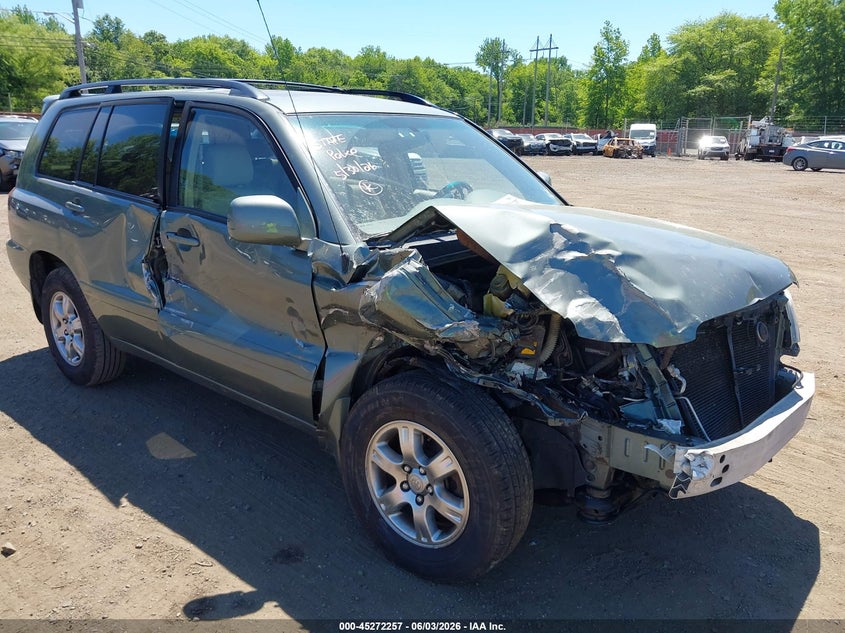 2007 Toyota Highlander VIN JTEHP21AX70216901 IAAI salvage auction — FRONT END, Salvage (Idaho), sold $475 on 2026-07-15 (photo 6)