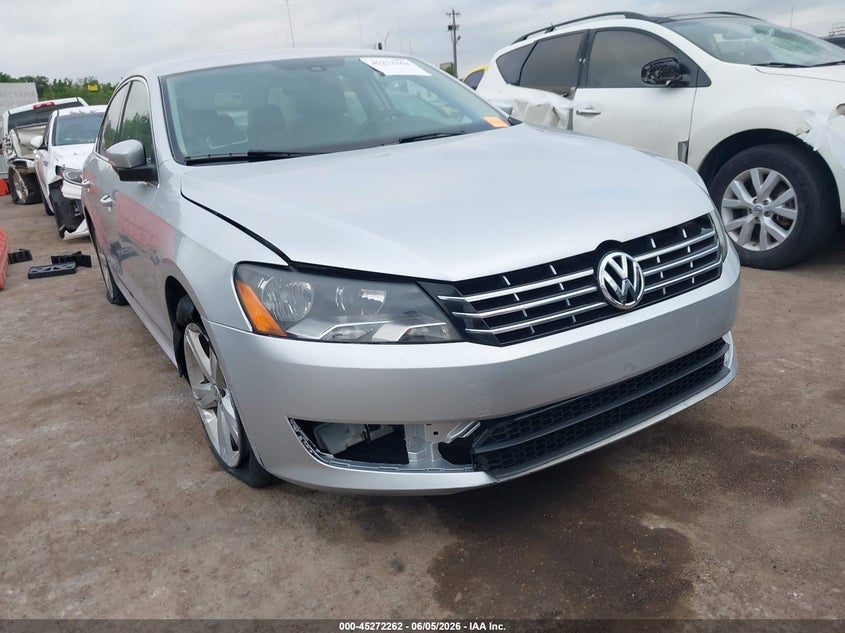 2014 Volkswagen Passat VIN 1VWBS7A31EC072655 — IAAI salvage auction photo