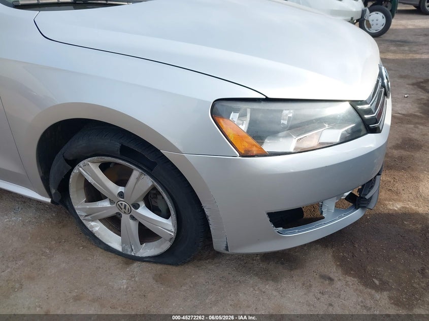 2014 Volkswagen Passat VIN 1VWBS7A31EC072655 IAAI salvage auction — SIDE, Clear (Oklahoma), sold $2,050 on 2026-07-05 (photo 6)