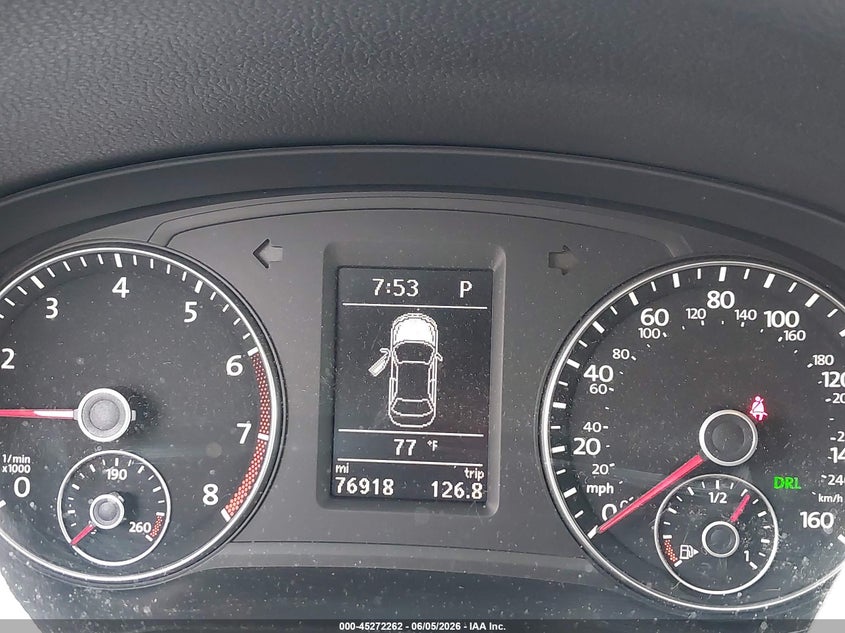2014 Volkswagen Passat VIN 1VWBS7A31EC072655 IAAI salvage auction — SIDE, Clear (Oklahoma), sold $2,050 on 2026-07-05 (photo 7)