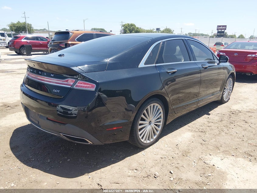 2017 Lincoln Mkz VIN 3LN6L5E98HR602772 IAAI salvage auction — HAIL, Salvage Title, sold $25 on 2026-09-05 (photo 4)