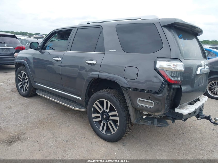 2019 Toyota 4runner VIN JTEBU5JRXK5669689 IAAI salvage auction — FRONT & REAR, Original (Texas), sold $9,400 on 2026-07-10 (photo 3)