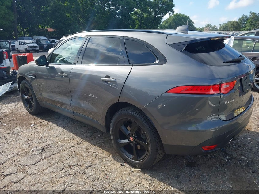 2019 Jaguar F-pace VIN SADCJ2GX1KA360842 IAAI salvage auction — FRONT END, Salvage Title, sold $5,200 on 2026-07-09 (photo 3)