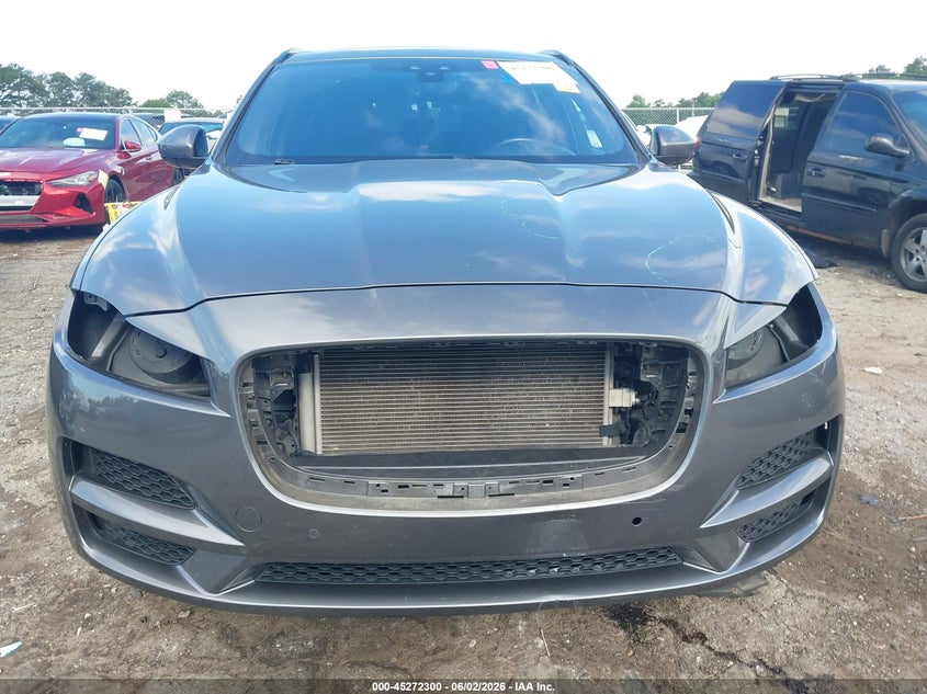 2019 Jaguar F-pace VIN SADCJ2GX1KA360842 IAAI salvage auction — FRONT END, Salvage Title, sold $5,200 on 2026-07-09 (photo 6)